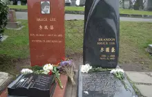 Bruce Lee and Brandon Lee Grave Sites