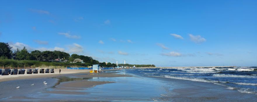 Plaża w Ustce