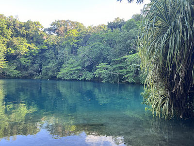 The Original Blue Hole - Ocho Rios- Look out for this sign! Don’t be mislead…