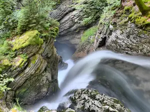 Thur waterfalls (accessible from Unterwasser village)