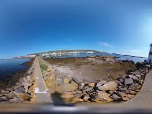 La Pointe aux canons et le phare