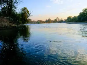River mouth of Resava