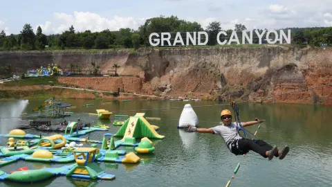 Grand Canyon Water Park attraction in Chiang Mai