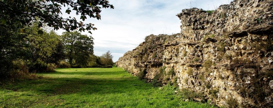 Silchester Roman City Walls & Amphitheatre