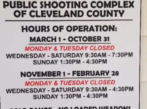 Foothills Public Shooting Complex of Cleveland County
