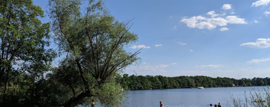 Badestelle am Petzinsee