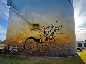 Percy Hobson Silo Art