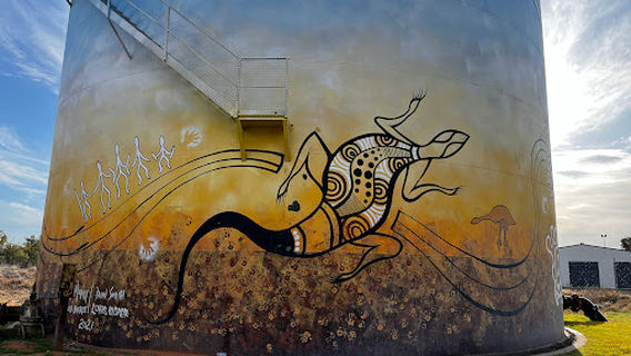 Percy Hobson Silo Art