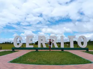 Cartel de Bienvenida a Cerrito