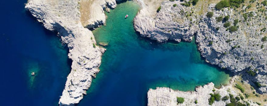Zavratnica bay diving spot "Reef Mala Glavina"