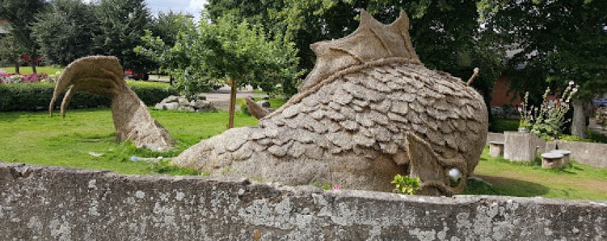 Strohfigur der Probsteier Korntage Fiefbergen