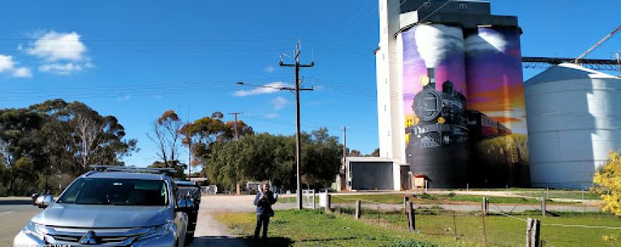 Farrell Flat Silo Art