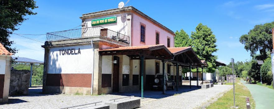 Estação do Farminhão na Ecopista do Dão