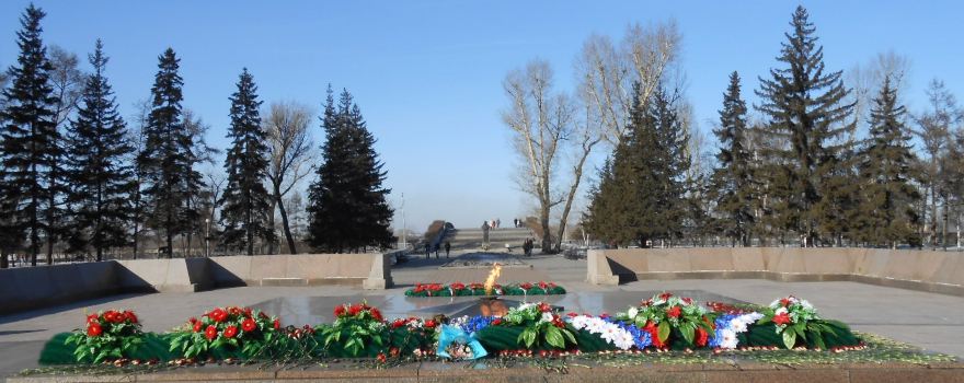 Eternal flame and memorial of Fame