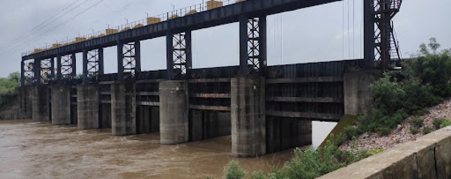 Dam on chulband river,Durgabai dooha