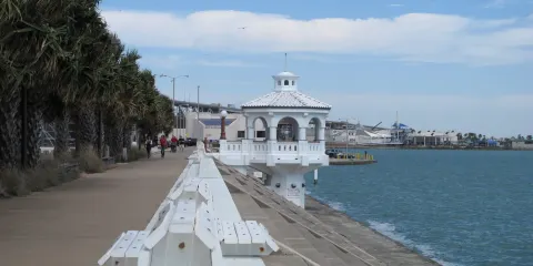Corpus Christi Downtown Seawall