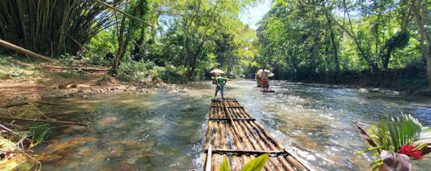 Great River Bamboo Rafting At Lethe