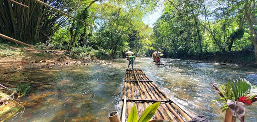 Great River Bamboo Rafting At Lethe