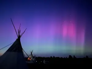 Devils Tower Tipi Camping