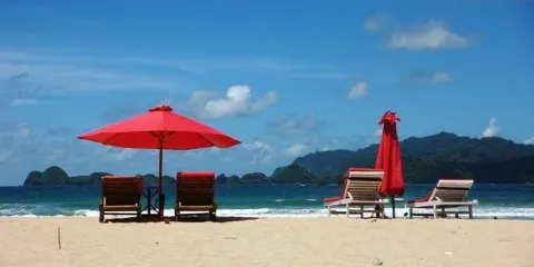 Pulau Merah Beach