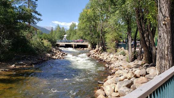 Riverwalk in Downtown Estes Park