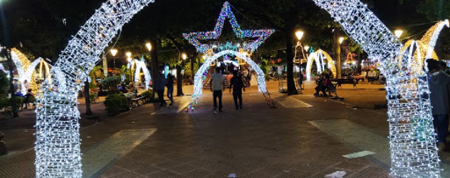 Cotoca main square.