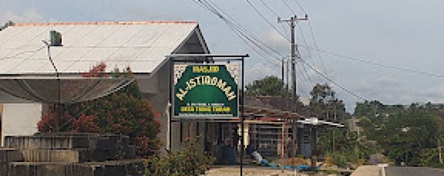 Masjid Baru Al Istiqomah Desa Tiang Tara