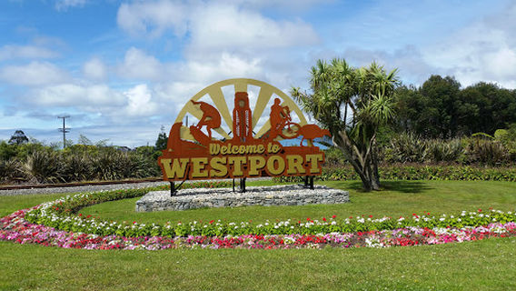 Westport Welcome Sign