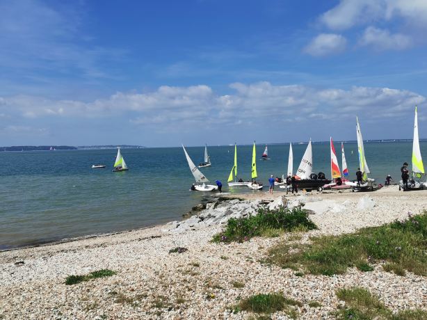 Lee on the Solent beach