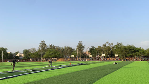 football field Djelibougou