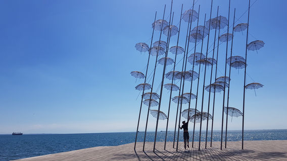 The Umbrellas by Zongolopoulos