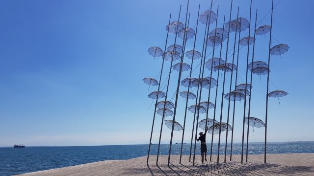 The Umbrellas by Zongolopoulos