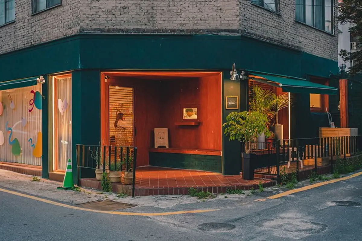 동명동 카페골목 레트로 감성 골목길