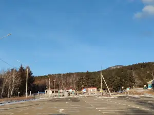 КПП в зону отдыха Нацпарка Алханай