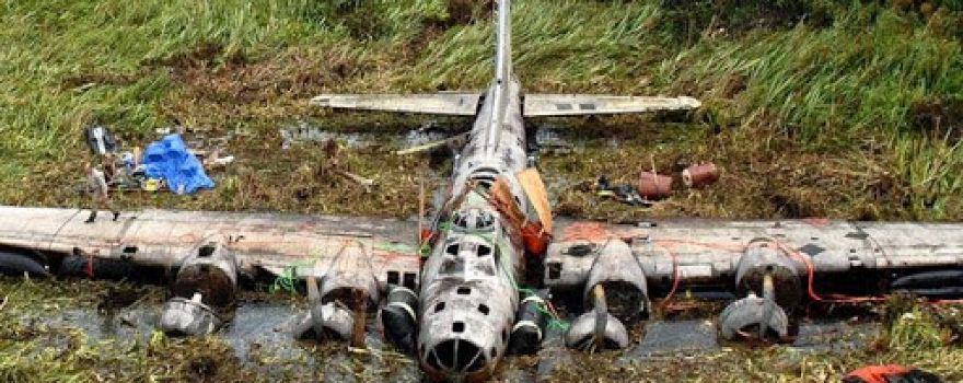 Swamp Plane B-17E