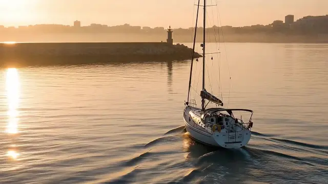 Sailing in Dalian