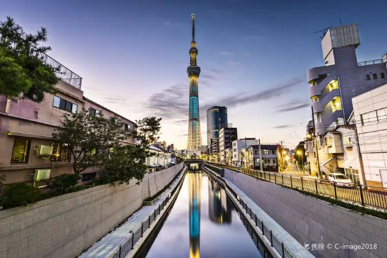 晴空塔是日本最高的地標