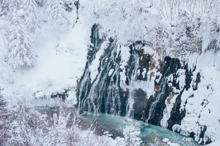 日本北海道景點 – 白鬚瀑布
