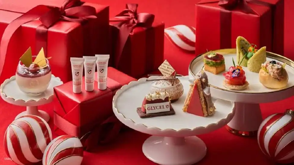 下午茶推介 -【又食又拎】九龍香格里拉︳「紅絲絨濃情聖誕」下午茶