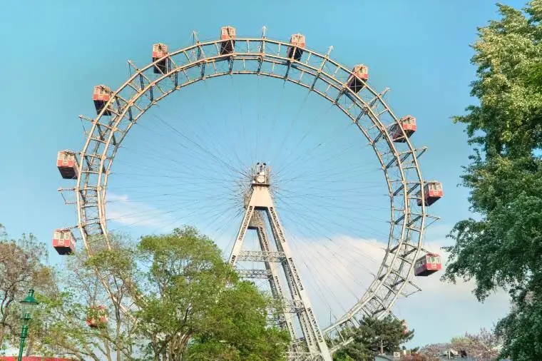 プラーター公園の大観覧車