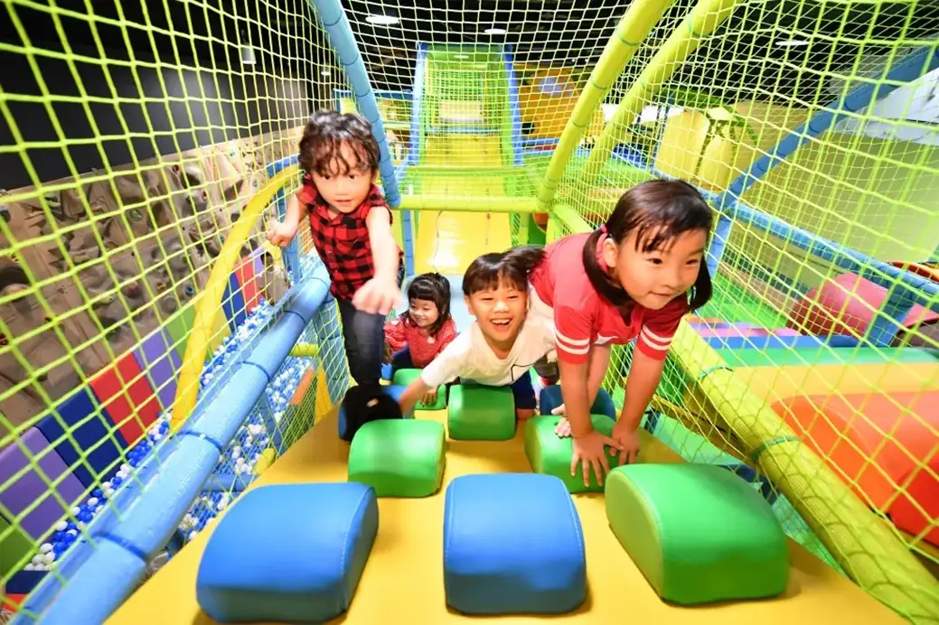 Lots of fun climbing in Gani's playground...