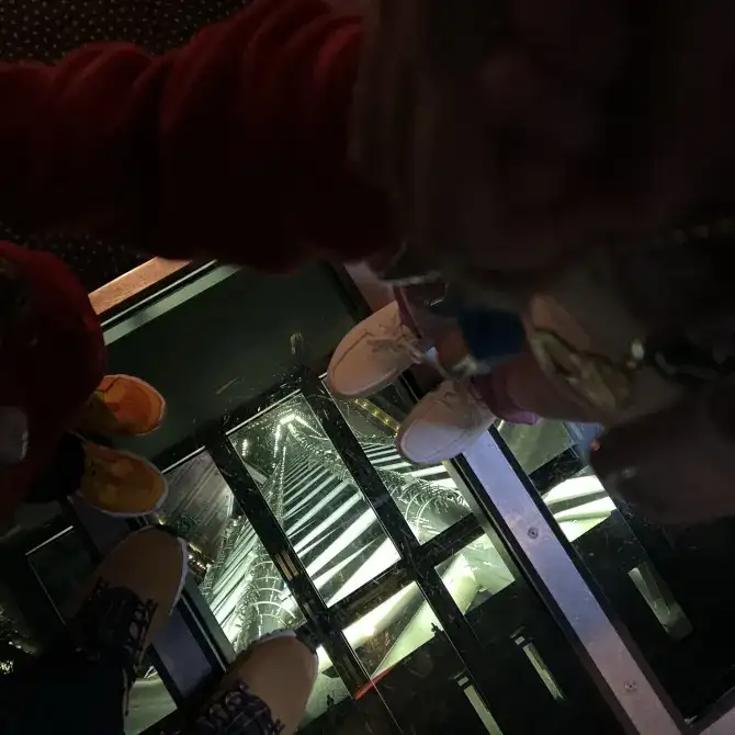 東京晴空塔玻璃地板