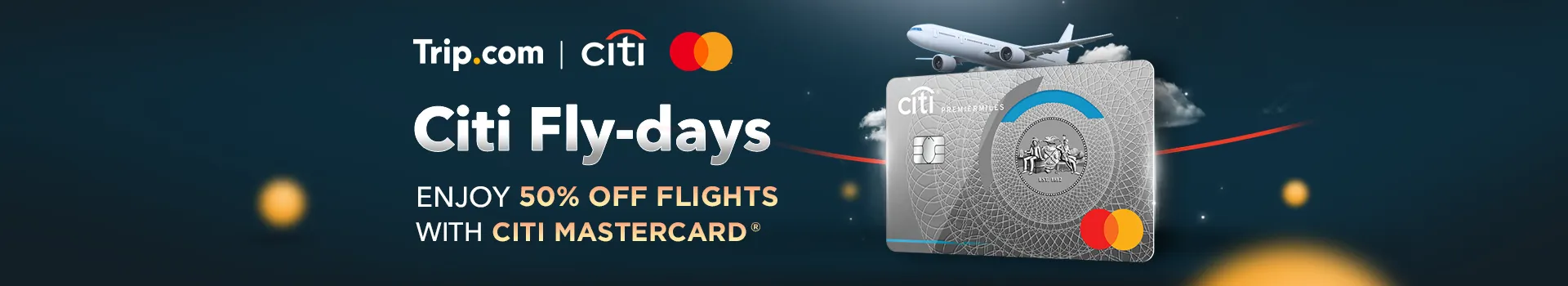 Trip.com Singapore Credit Card Promo Code | Citi Fly Day
