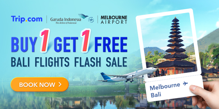 Garuda Indonesia Buy 1 Get 1 Free Bali Flash Sale