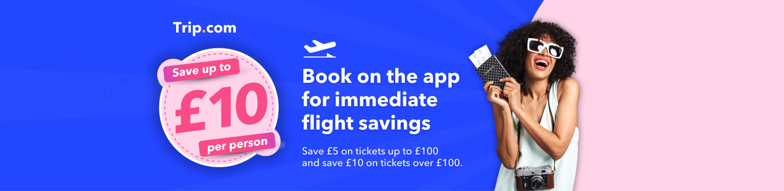 Up to £10 Off EVERY Flight You Book