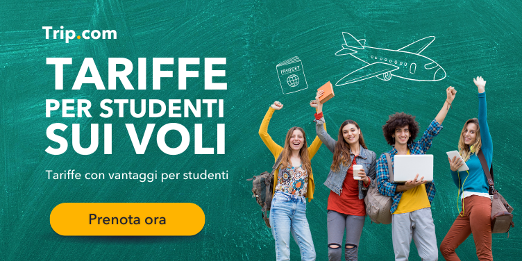 Voli in offerta per studenti