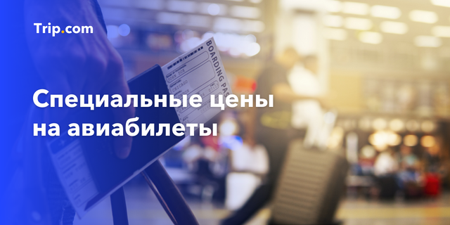 Специальные цены на авиабилеты