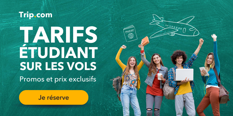 Tarifs étudiant sur les vols