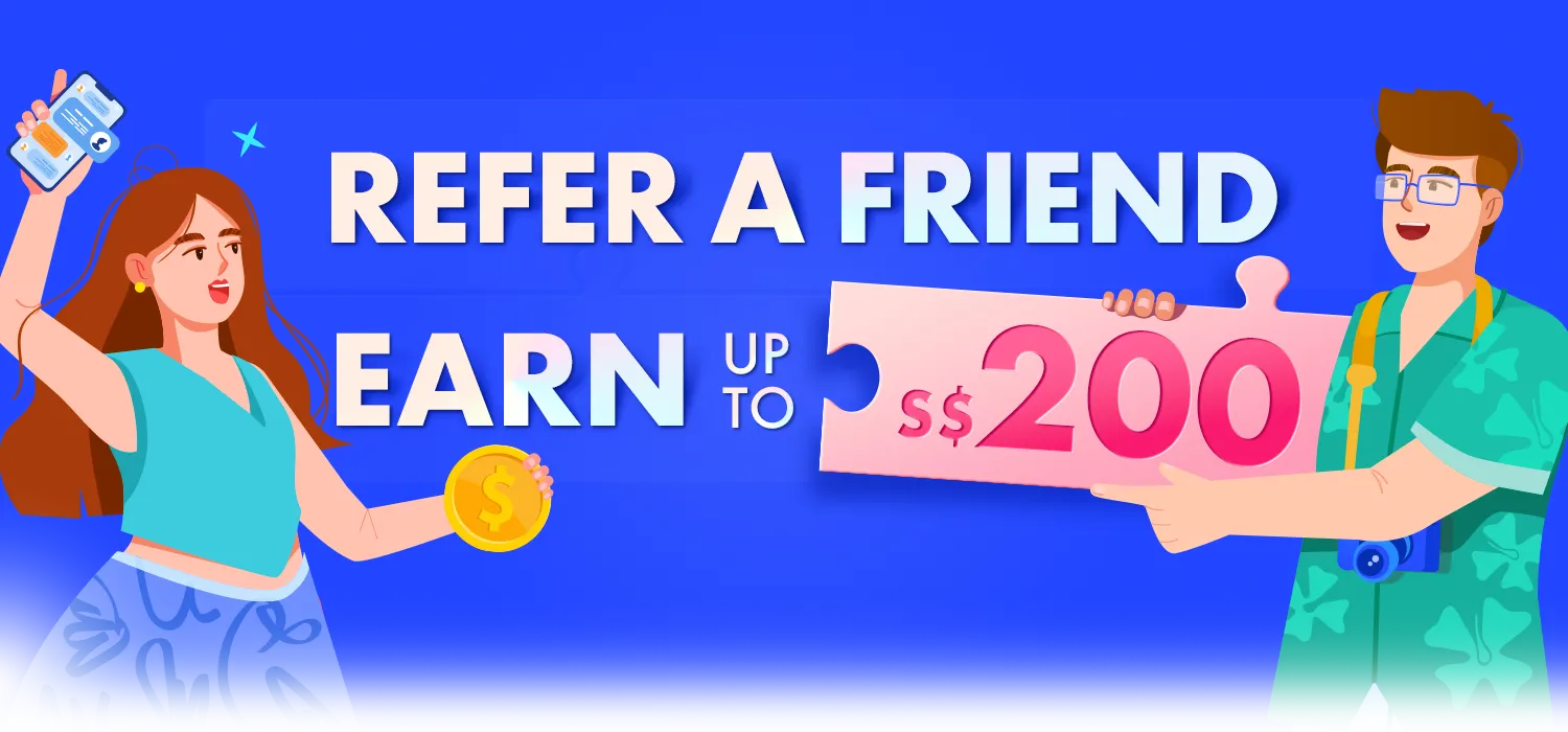 Trip.com Promo Code Singapore: Refer Friend Earn