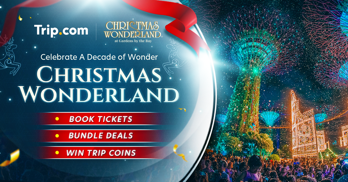 Christmas Wonderland Tickets [2023] Gardens by the Bay